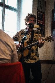 26.5.23 Gerald James Trio (JAR) v Blues Cafe foto:L.Petranek